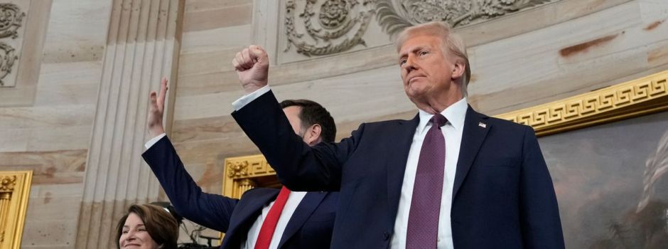 Was Trump bei seiner Amtseinführung erfand - und was nicht