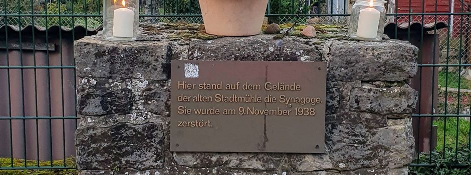 9.11., 16.45 Uhr: Gedenkfeier Reichspogromnacht