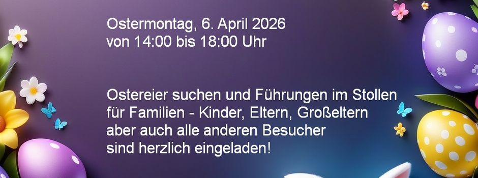 Der Osterhase im Edelsteinstollen