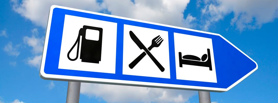 Arbeiten zur Erweiterung der Rastanlage