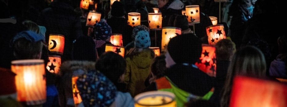 St. Martinsfeier und Laternenumzug