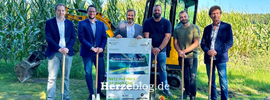 Glasfaserausbau im Außenbereich der Gemeinde Herzebrock-Clarholz gestartet