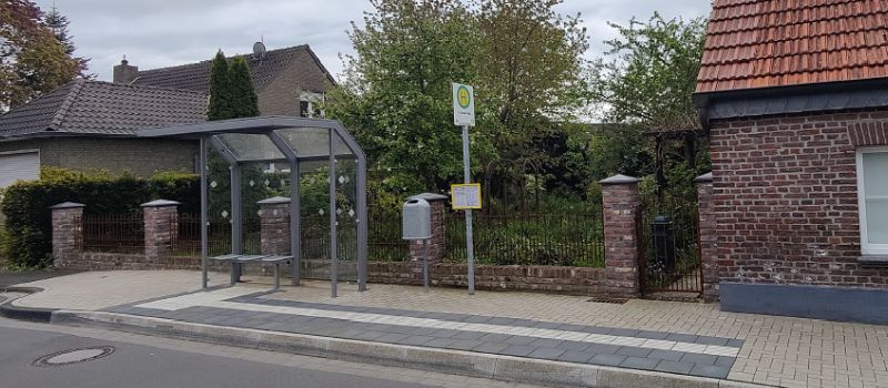 Entfall der Bushaltestellen in Issum