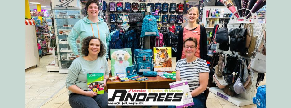 Ein rundum sorglos Paket – Buchbestellungen und Schullistenservice bei Andrees