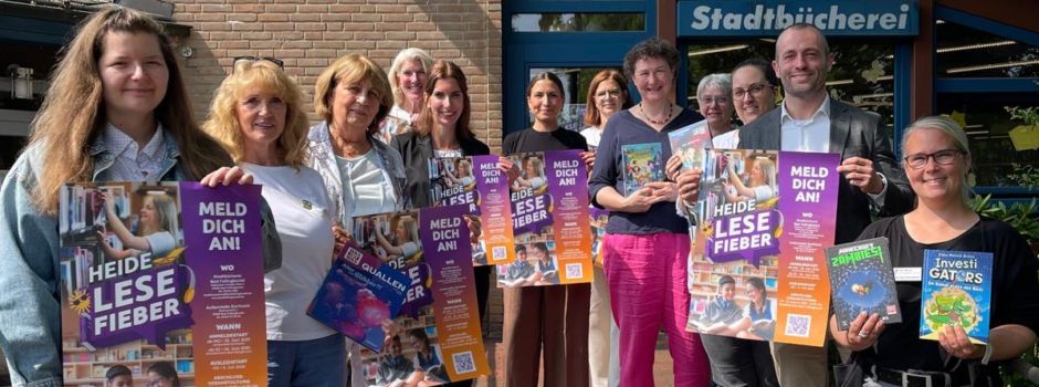 In Bibliotheken beginnt „HeideLeseFieber“