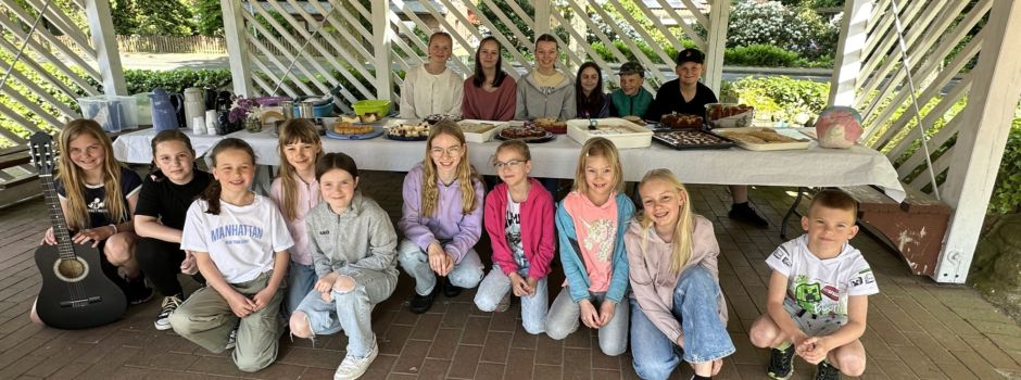 Kaffee und Kuchenstopp an Himmelfahrt