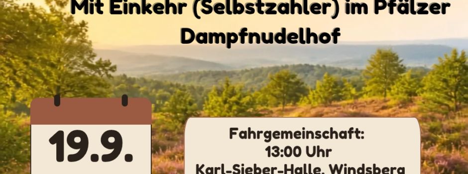 Wanderung Mehlinger Heide 