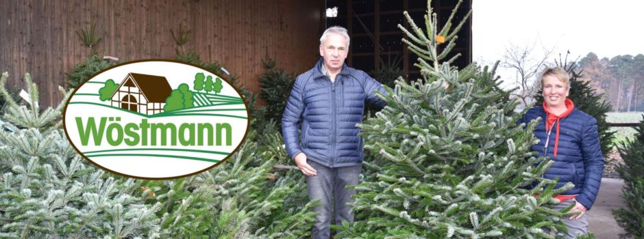 Weihnachtsbaumverkauf auf Hof Wöstmann in stimmungsvoller Atmosphäre