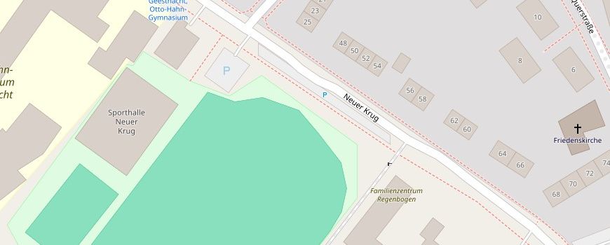 Neuer Krug: Teil des Gehwegs wird gesperrt