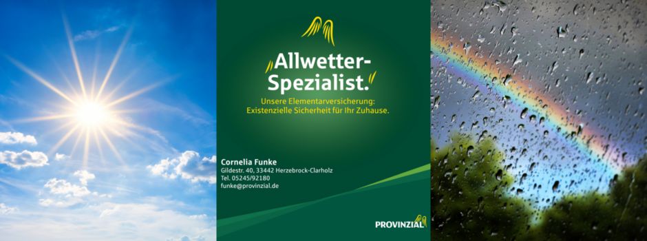 Elementarschäden absichern mit der Provinzial-Versicherung