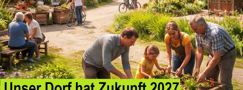 Unser Dorf hat Zukunft: Jetzt mitmachen in Rehlingen-Siersburg