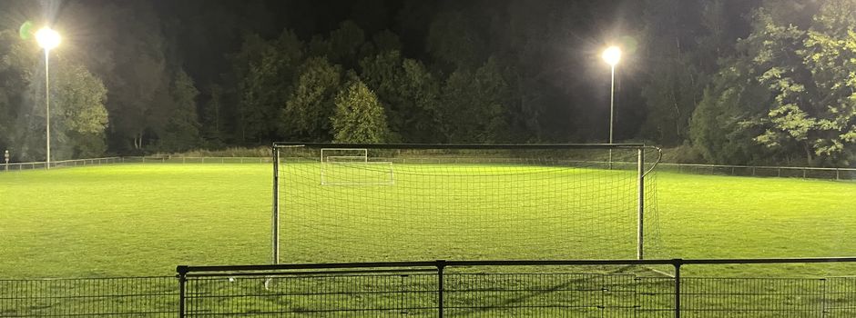 Modernes Sportheim und neue Flutlichtanlage in Görgeshausen