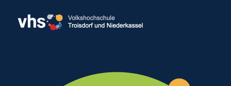 Volkshochschule Troisdorf und Niederkassel: Neues Semester mit rund 500 Kursen