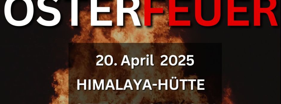 Osterfeuer am 20.04.25 in Oetmannshausen