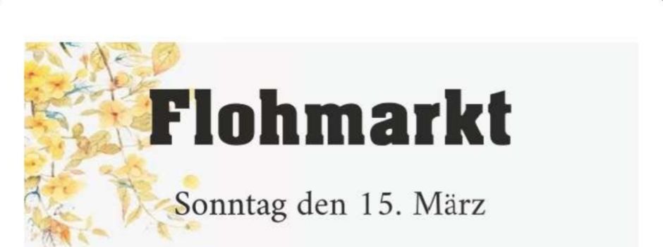 Flohmarkt auf dem Klosterfest in Himmelpforten