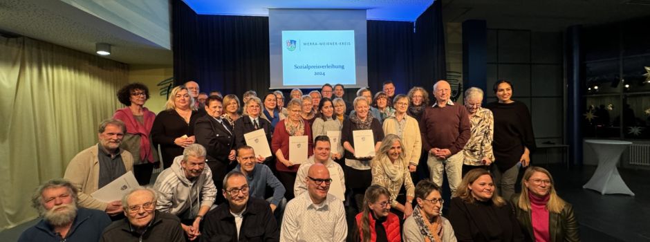 Preisträger des Sozialpreises 2024: Seniorenbewegung Weißenborn und Rambach