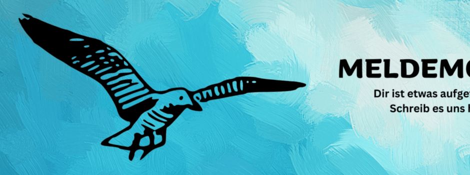 Die Meldemöwe ist da - jetzt auch in der Navigationsleiste