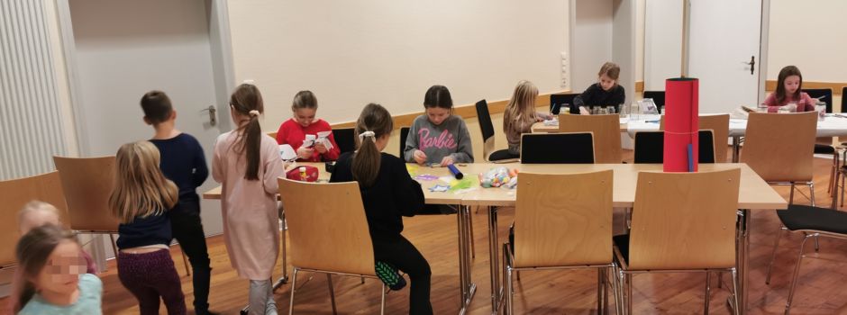 Bastel- und Probennachmittag