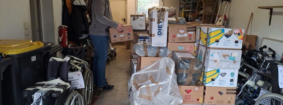 Weihnachtspäckchen aus Herzebrock‑Clarholz in Matiši angekommen