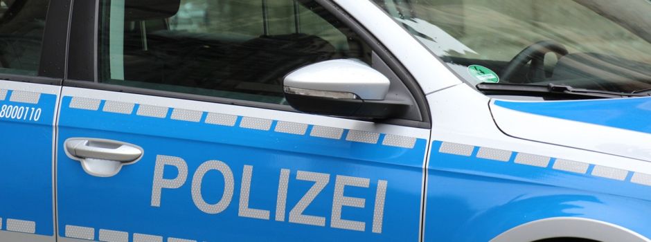Mann randaliert mit nacktem Oberkörper und Hammer im Westerwald