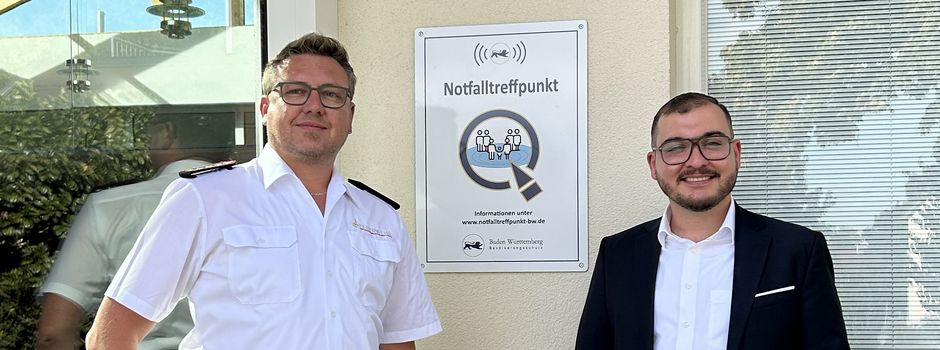 Notfalltreffpunkt an der Randenhalle eingerichtet
