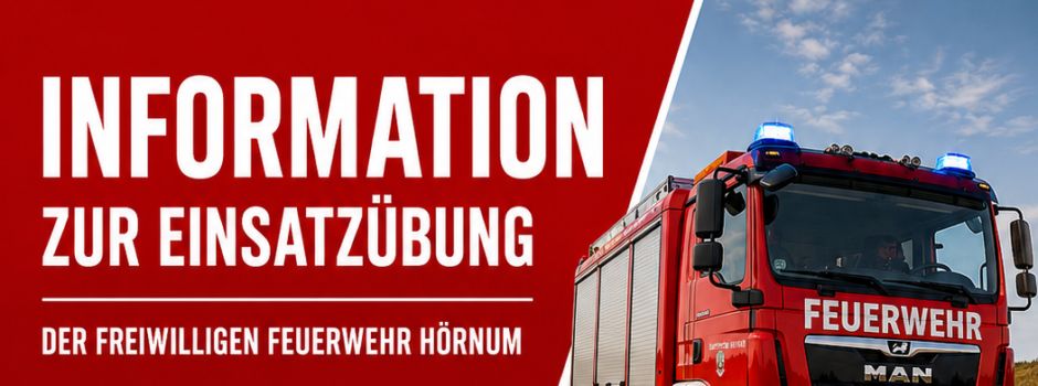 Feuerwehr Hörnum übt für Ihre Sicherheit