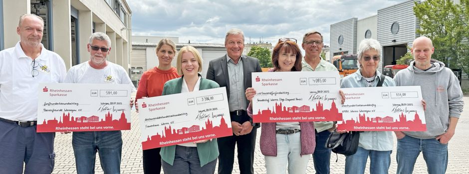 Wormser sammeln fast 10.000 Kilo Müll für Spendenaktion