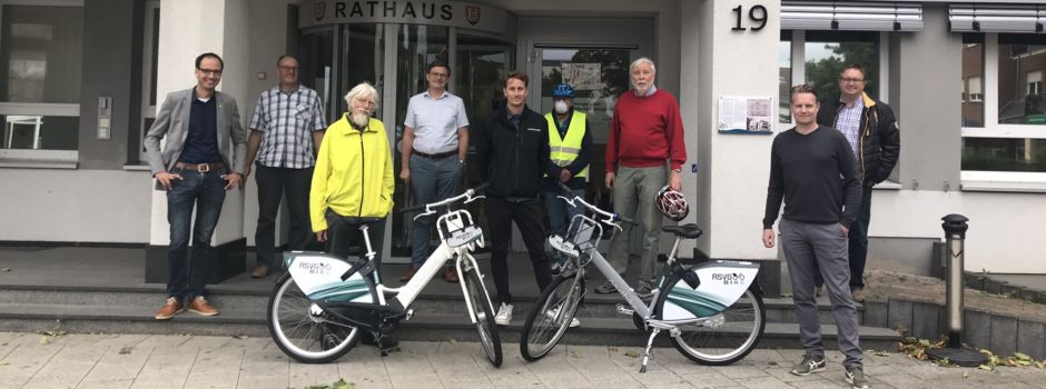 Neue Leihfahrräder für Niederkassel