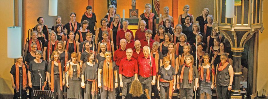 Doppelchorkonzert in Kirche