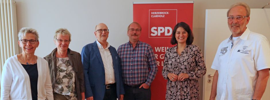 SPD-Ortsverein ehrt ausgeschiedene Ratsmitglieder