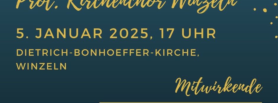 95. Jubiläum Prot. Kirchenchor Winzeln