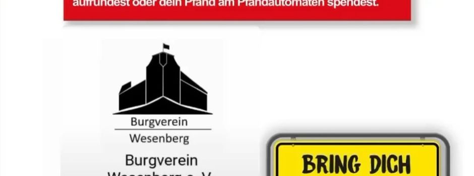 Bring Dich ein für Deinen Verein