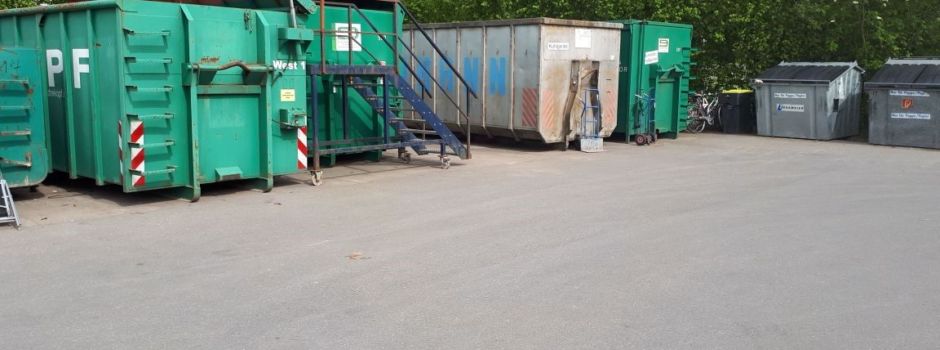 Recyclinghof Herzebrock-Clarholz nur nach online Terminvereinbarung geöffnet