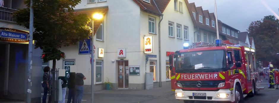 Feuerwehr-Einsatz in Mainz: Drei Verletzte