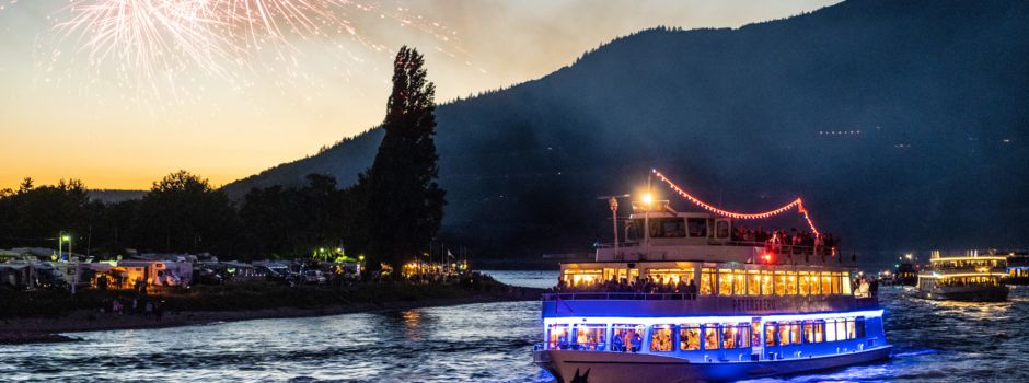 „Rhein in Flammen“: Das erwartet euch am Binger Kulturufer