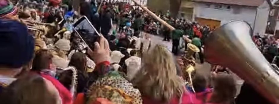 Bilder vom Narrenbaumstellen am 31.01.2026