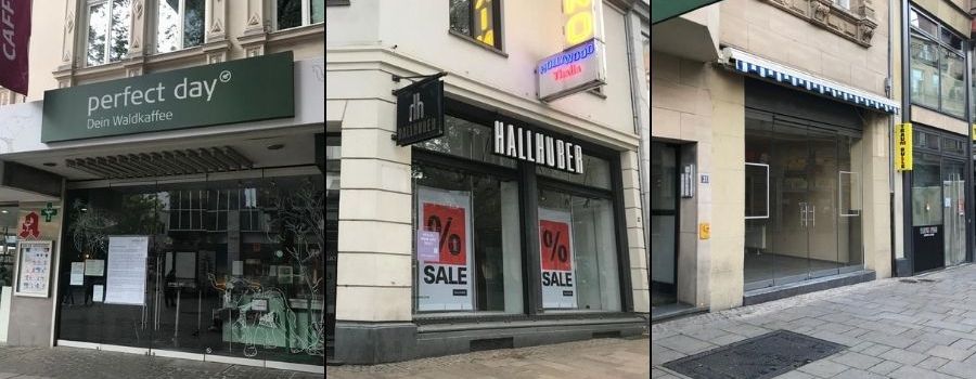 Viele Leerstände in der Wiesbadener Innenstadt