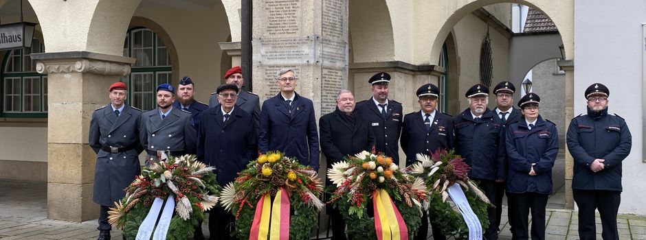Stadt Sigmaringen begeht Volkstrauertag mit einer Gedenkstunde