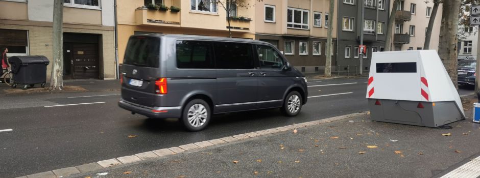 Neuer Blitzer in der Stadt Mainz