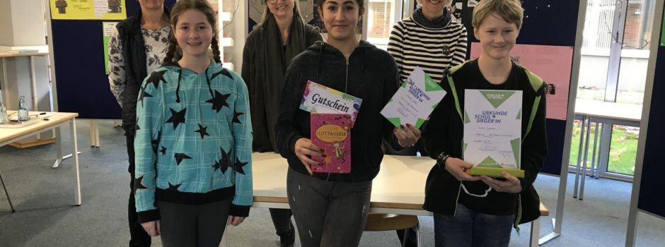 Tristan Düpmann gewinnt Vorlesewettbewerb der Von-Zumbusch Gesamtschule