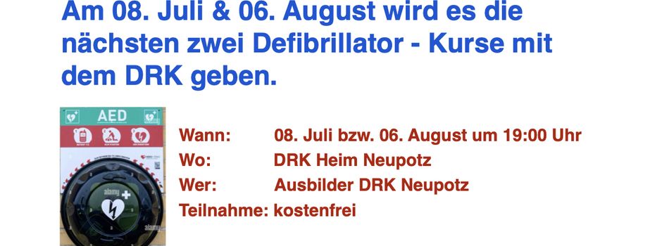 Leben Retten >> Defibrillator richtig einsetzen