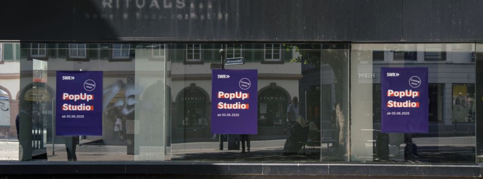 SWR eröffnet Pop-Up-Studio in Mainzer Innenstadt