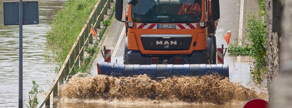 Hochwasser im Südwesten - Aufräumen und abwarten