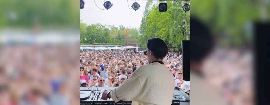 Kostenlose Elektro-Party unter freiem Himmel in Mainz angekündigt