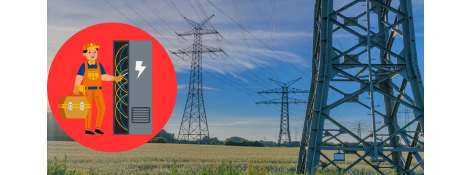 Arbeiten am Stromnetz: Versorgungsunterbrechung