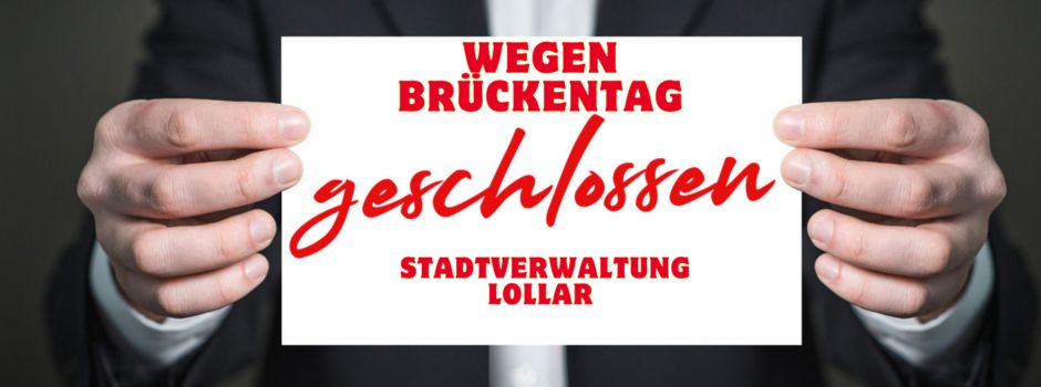 Stadtverwaltung Lollar geschlossen