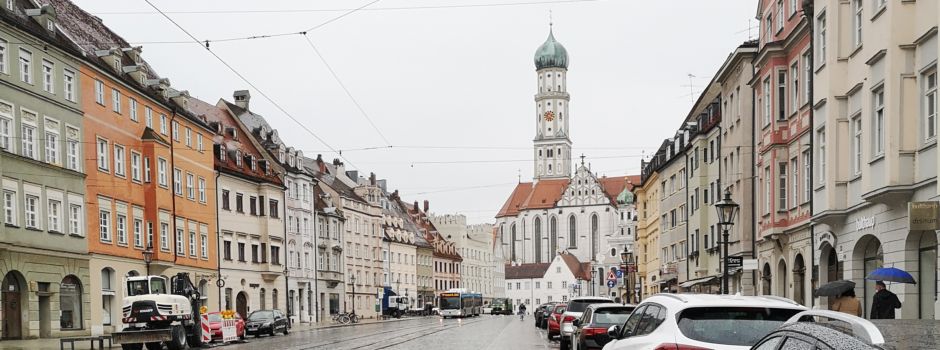 Verkehrsversuch in Augsburg: Maxstraße wird ab Mai 2023 zur Fußgängerzone