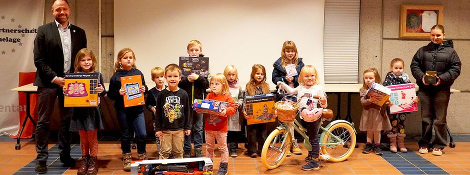 Siegerehrung des Strandfest-Luftballonwettbewerbs
