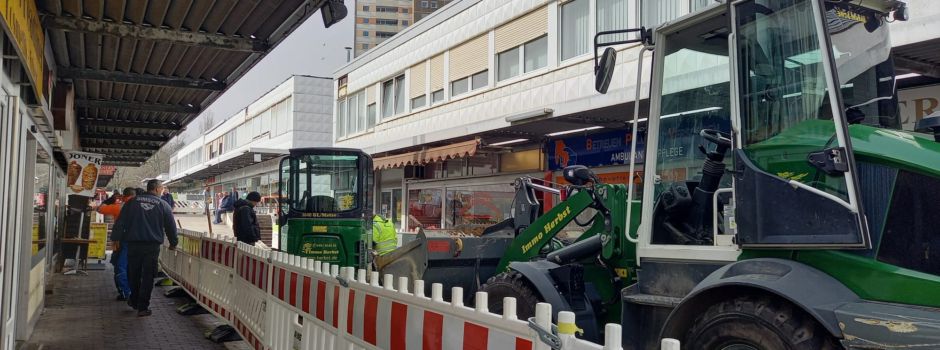Einkaufszentrum: Bauarbeiten auf dem Lerchenberg haben begonnen
