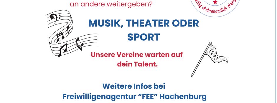 Du möchtest dich engagieren?